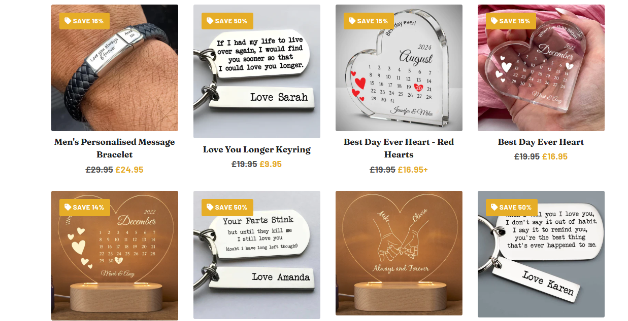 Gifts as Unique as Them