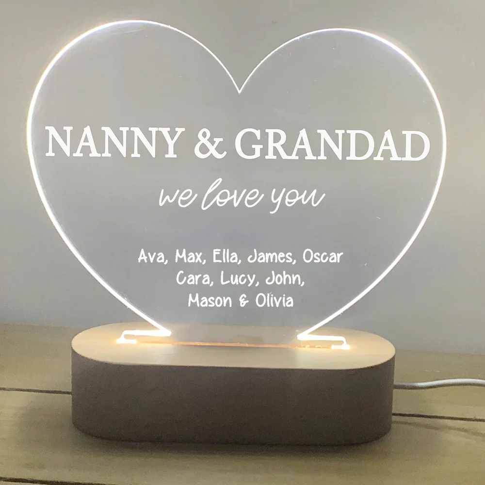 Personalised We Love You Lamp - Image 3