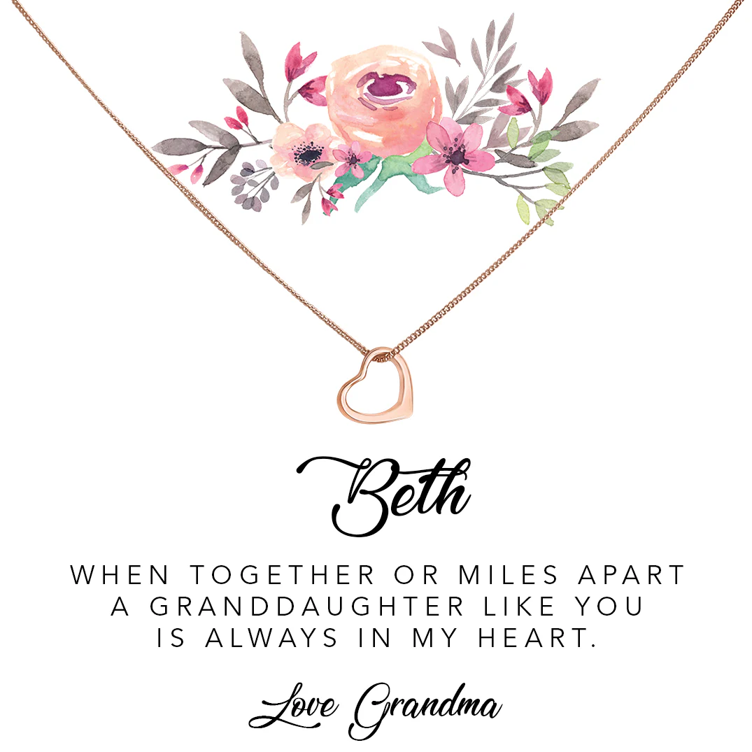 When Together Or Miles Apart Personalised Message Card - Image 5