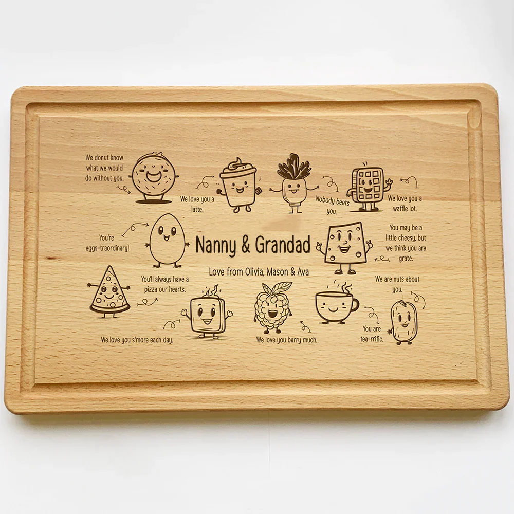 Personalised Pun Chopping Board - Image 4