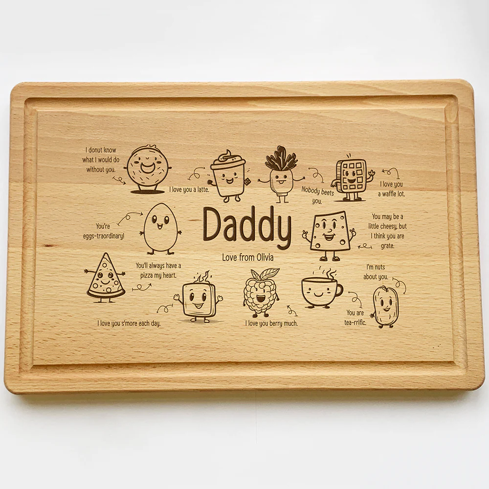 Personalised Pun Chopping Board - Image 5