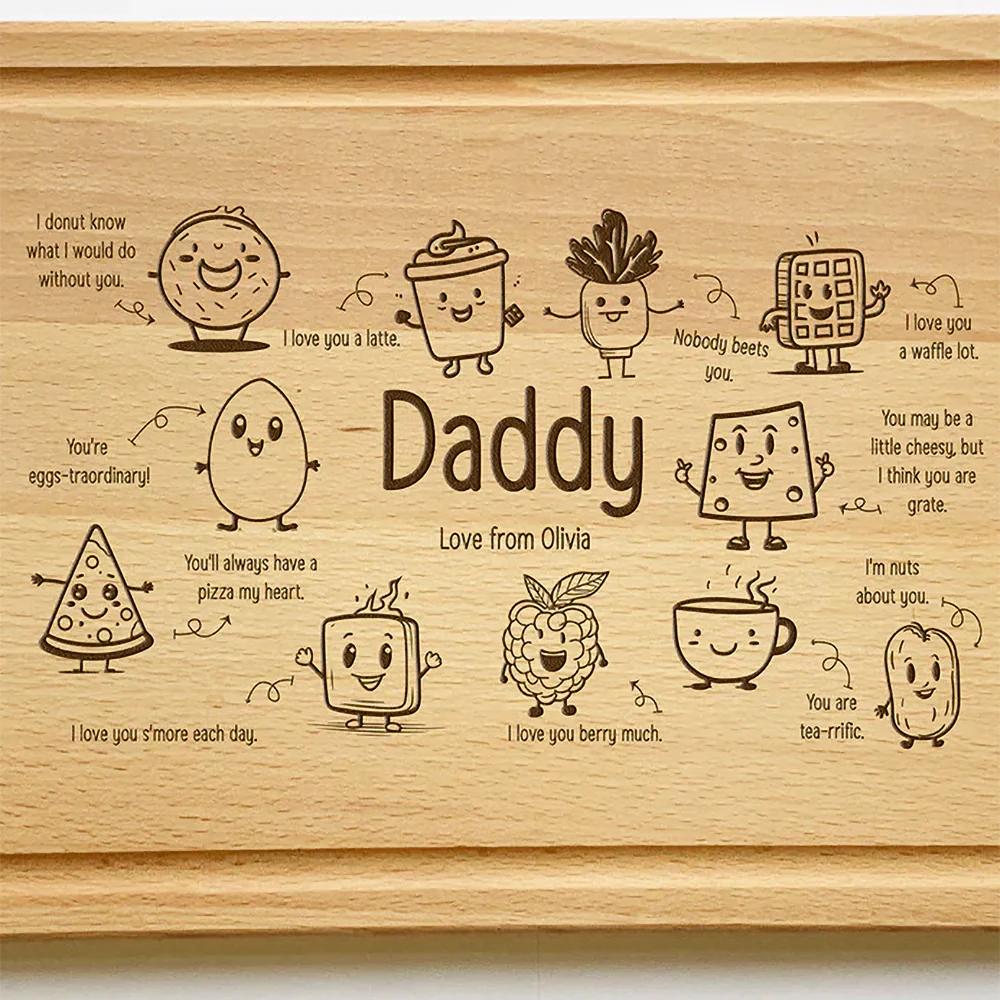 Personalised Pun Chopping Board - Image 6